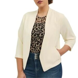 Torrid Crepe Blazer